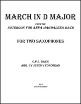 March in D Major P.O.D. cover